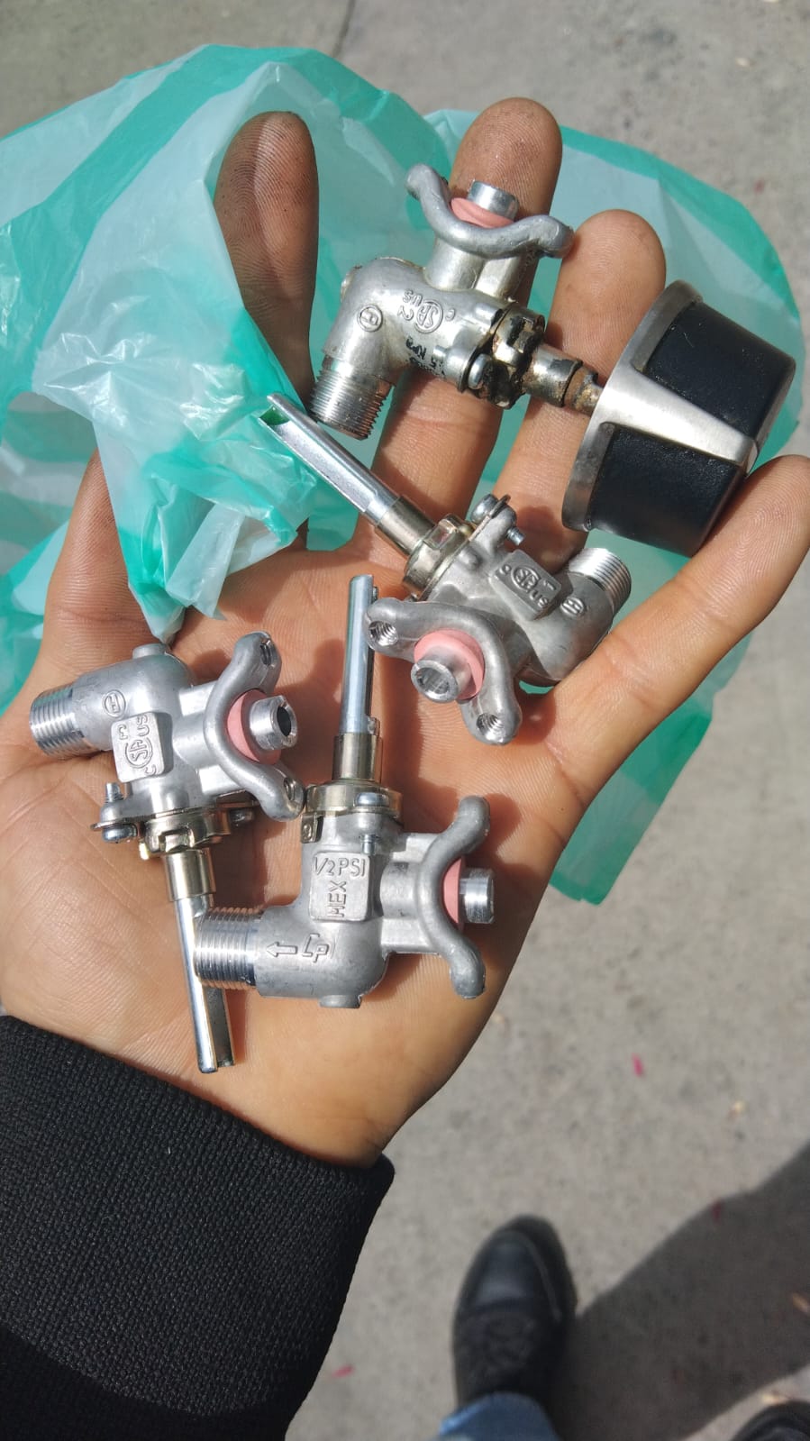 Válvulas de gas para estufa